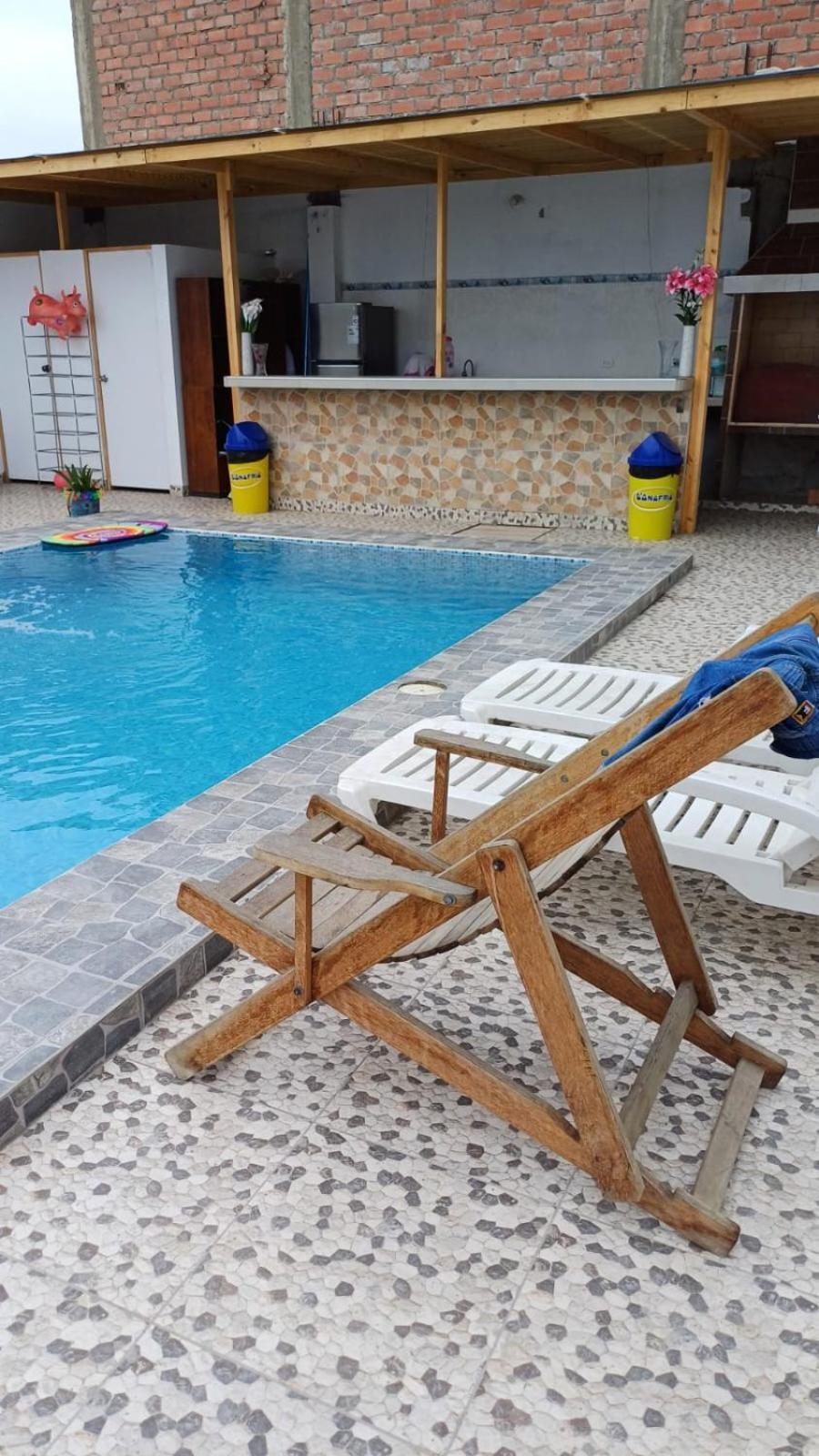 Hospedaje Los Lobos Cerro Azul Dış mekan fotoğraf